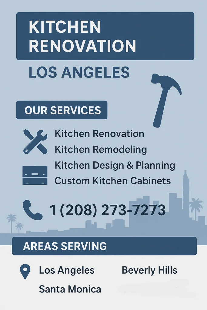 Full Kitchen Renovation Los Angeles